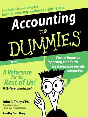 cover image of Accounting for Dummies&#174;